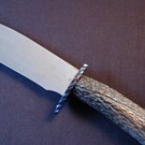 G31 - Striped Cable Damascus Bowie $1250.00